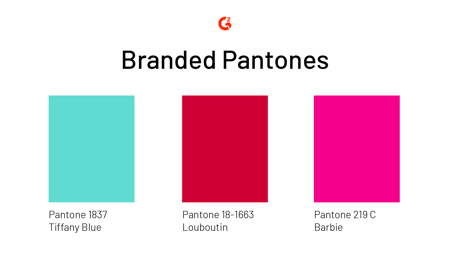 branded pantone